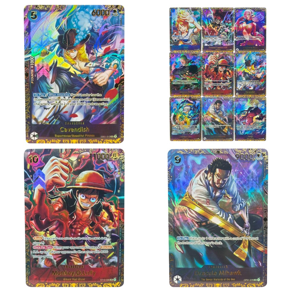 ONE PIECE Collection Cards Championship Event Card Monkey D. Luffy Sanji DIY High Quality Self Made