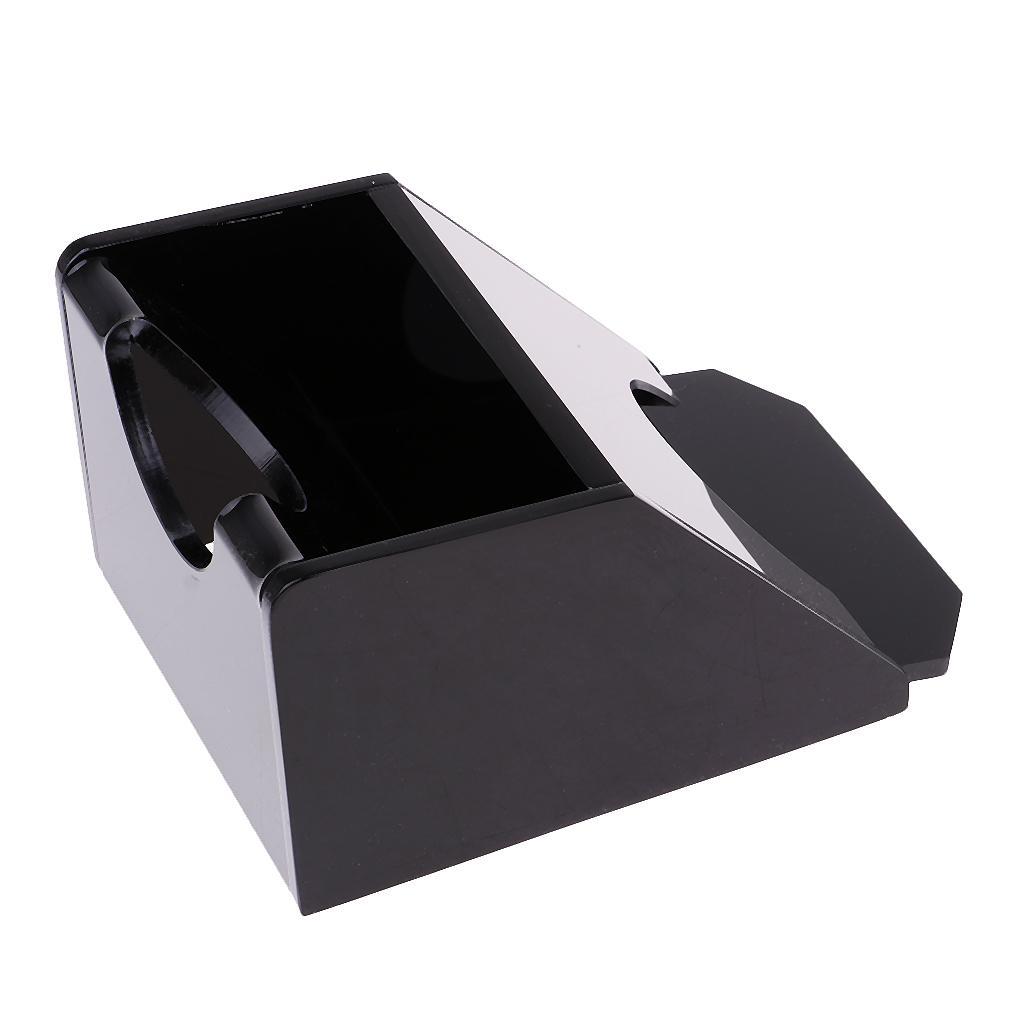 Terbaru Poker Dealer Texas Professional Card Shufflers,1 Deck Black Dealing Shoe Dealer,Playing Card