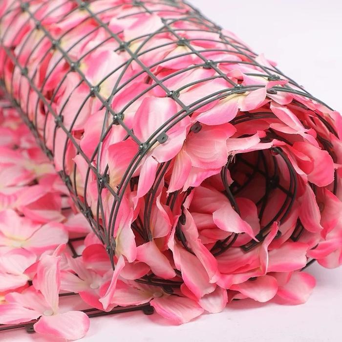 New Bunga Rambat Dinding 3Meter X 1Meter Daun Rambat Dinding Pagar Daun Sintetis Dekorasi