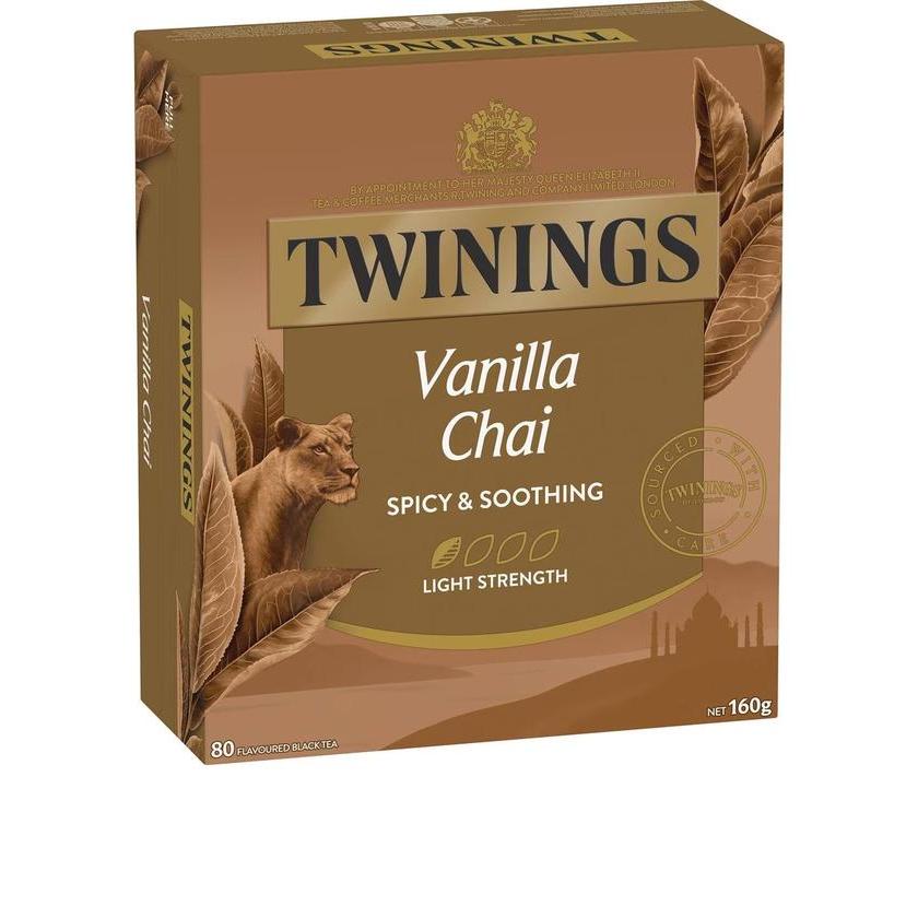 YUMMY Twinings Vanilla Chai Tea 10 pack Australia