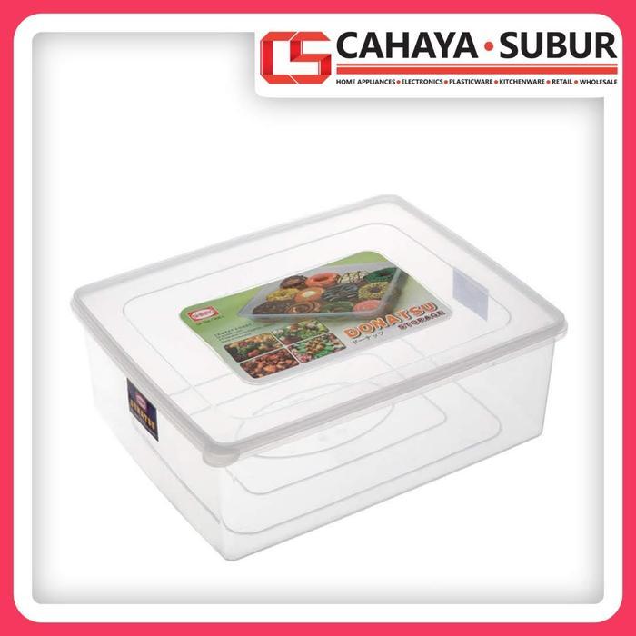 "New" Tempat Donat SHINPO Donatsu Oyatsu Toples Container Storage Box Serbaguna BPA Free Plastik