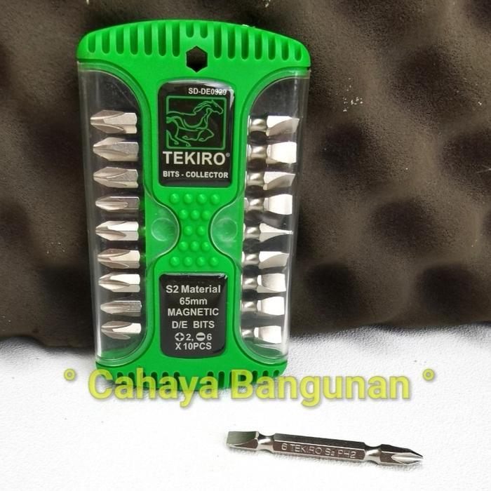 "New" MATA DRIVER BOR OBENG TEKIRO Min Minus - Plus + Magnet 65mm bkn Bosch