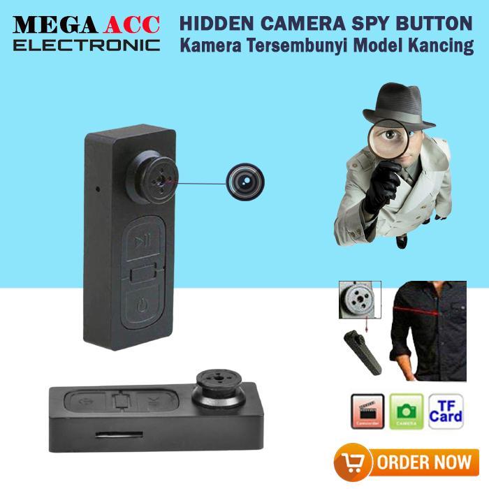 KAMERA KANCING BAJU - SPY CAMERA KANCING - HD