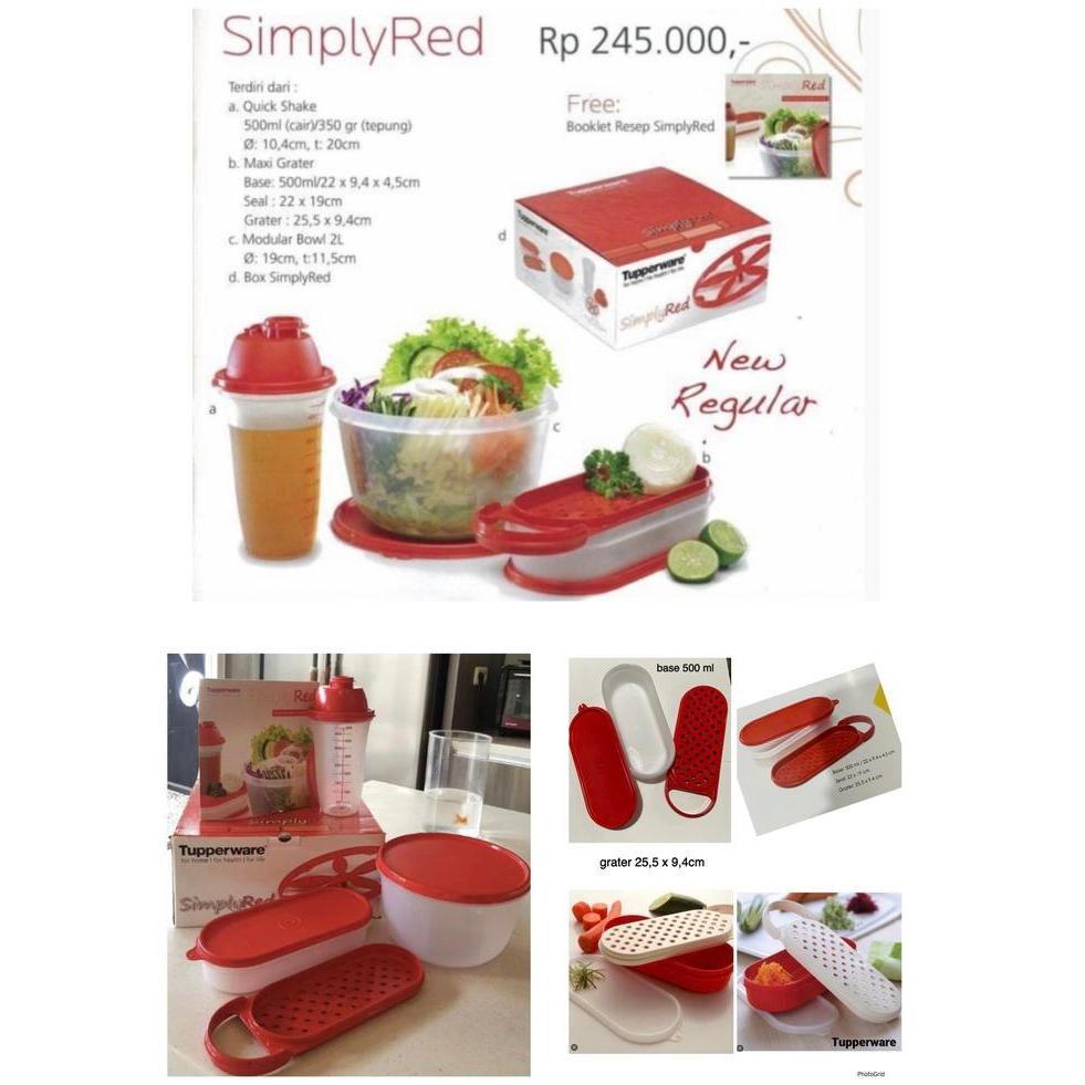 Parutan Keju,Wartel,Etc+ Shaker (Gelas Ukur) + Bowl 2 Liter Tupperware