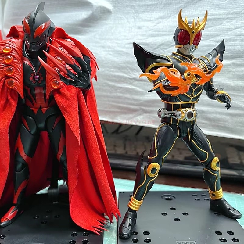 18Cm New Blokees Kamen Rider Kuuga Ultimate Form Legend Edition S Assembled El Toys Collectible Gift