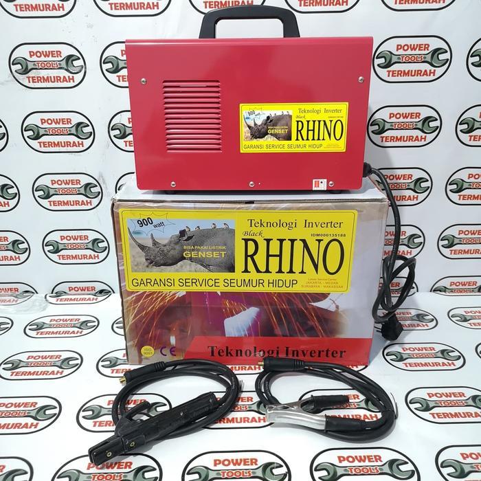Inverter Mesin Las RHINO 160A Black Red Merah 160 A Travo Las Trafo