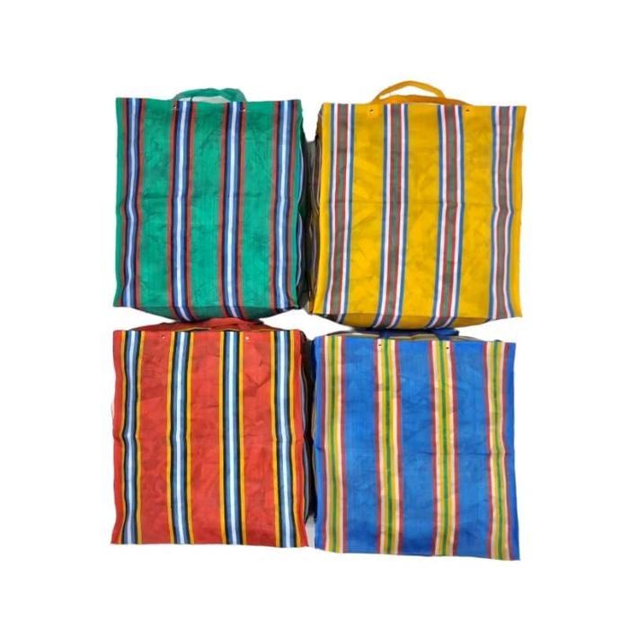 DISKON Tas Senar / Tas Laundry Karung JUMBO Bahan Senar Ulet Kuat / Tas Belanja / Tas Serbaguna