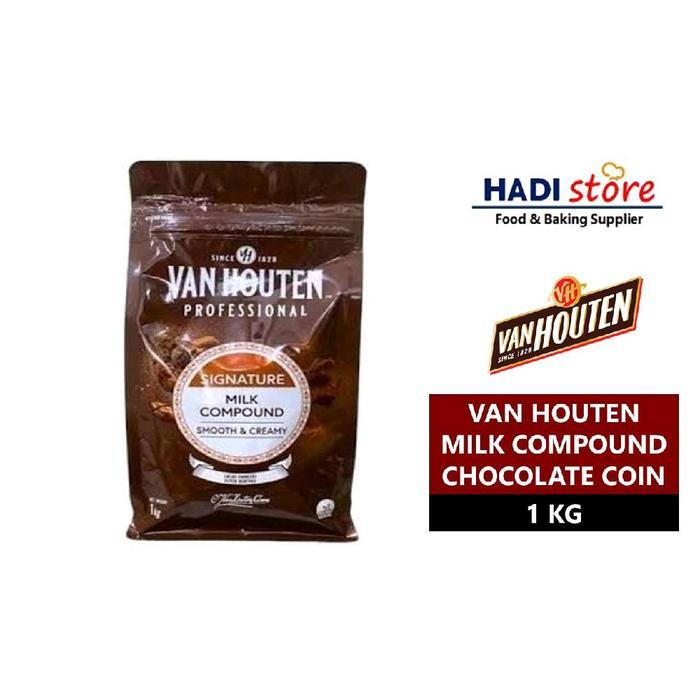 MNTB VAN HOUTEN COKLAT CHOCOLATE COMPOUND COIN - MILK
