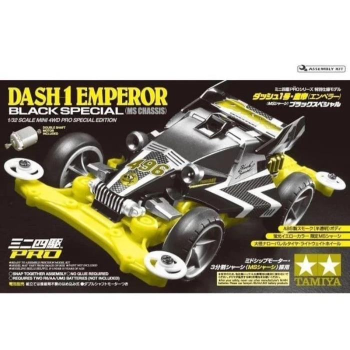TAMIYA 95296 DASH 1 EMPEROR BLACK SPECIAL [MS CHASIS]