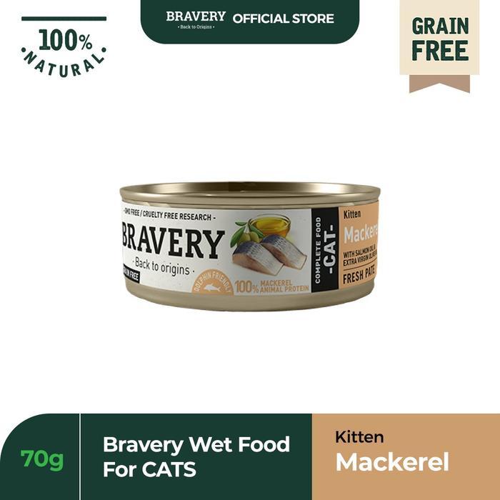 Bravery Wet Food Dor Cat 70Gram/Makanan Basah/Wet Food