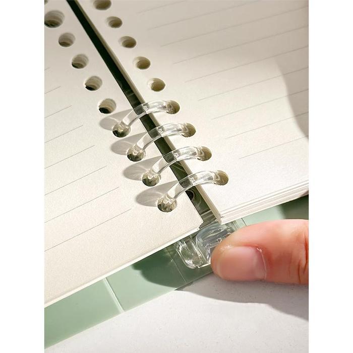 buku tulis sekolah/notebook binder aesthetic/Buku Binder aesthetic A5 B5 Buku Tulis Sekolah Lucu -