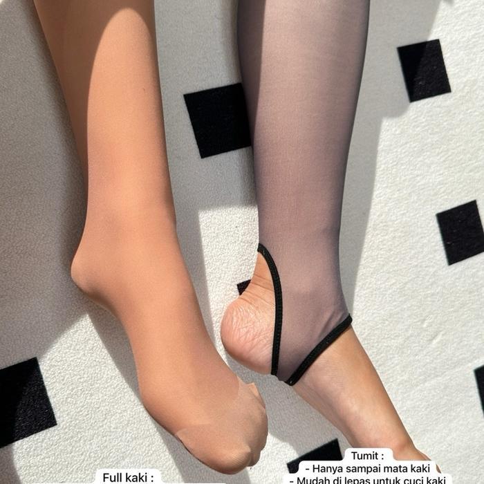Best Seller Qyokazu Stocking Pantyhose Uv Semi Mijing Kulit Jepang Terlihat Seperti Kulit Kaki Asli