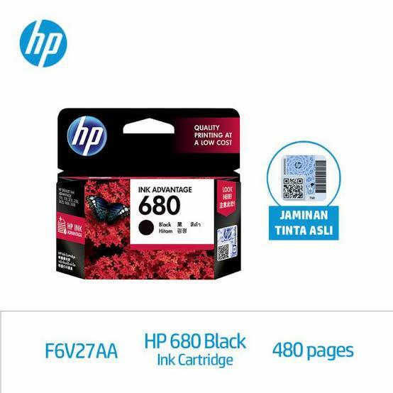 Tinta Cartridge Ink Hp 680 Black