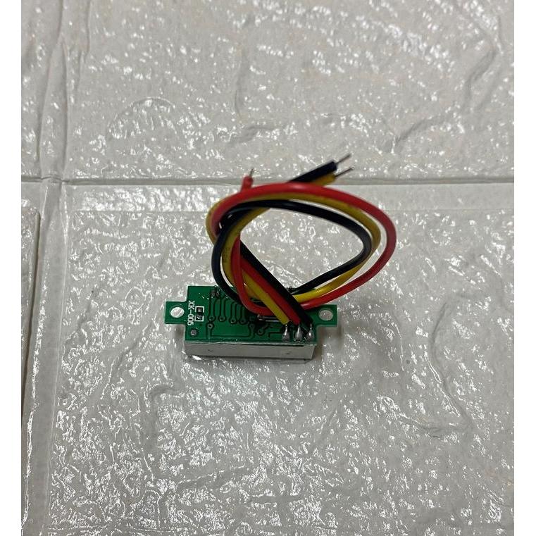 "New" Voltmeter 0.28" 0-100V DC Digital 3 Kabel 0.28 Inch