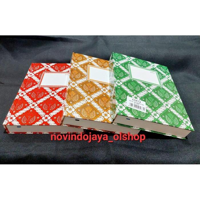 Buku Hard Cover Kwarto Kiky 300 Lembar / Buku Kas / Buku Keuangan