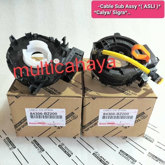 Toyota Calya Cable Sub Assy/Clock Spring 84306-Bz200