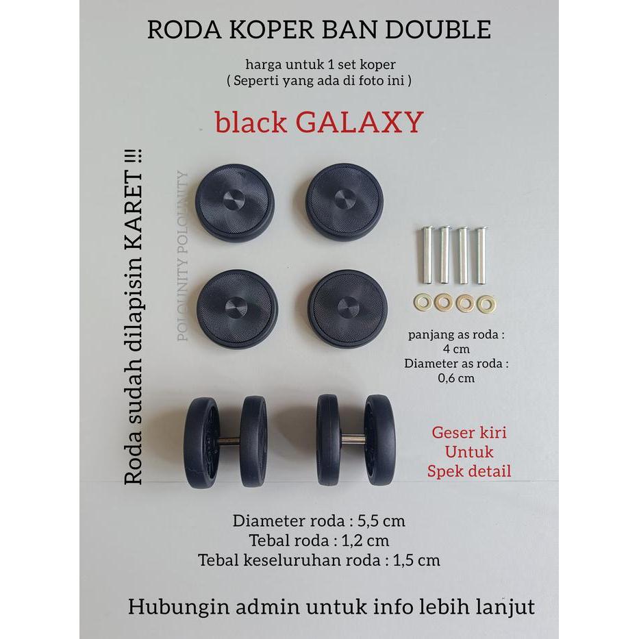 Roda Koper Roda Koper Pengganti Roda Polo Roda Travelbag Roda