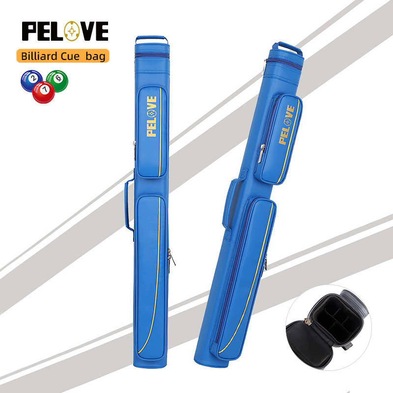 2x3 Cue Case Billiard Pool Cue Bag For 2 Butts 3 Shafts 5 Holes