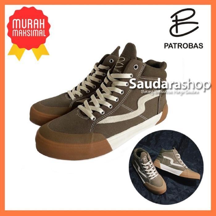 Sepatu Patrobas Cloud Olive High / Patrobas Cloud Olive HC