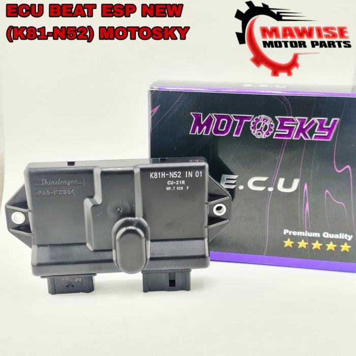 Ecu Beat Esp New Non Iss K81-N52 Motosky - Ecu Beat Pop / Beat Esp Non Iss K81H-N52 In 01