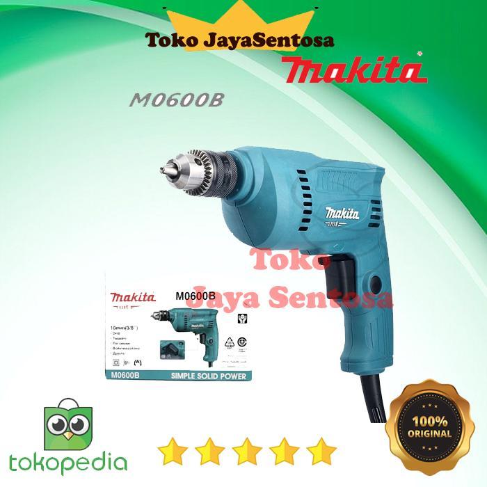 Promo Maktec Mesin Bor Listrik Mt 60 Bolak Balik 10 Mm Kayu Besi
