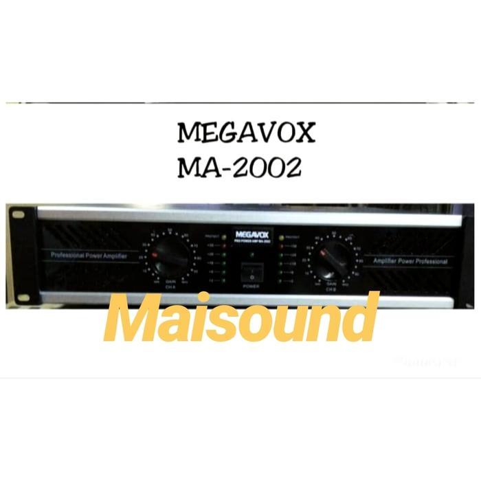 POWER AMPLI MEGAVOX MA 2002 AMPLIFIER MEGAVOX MA2002