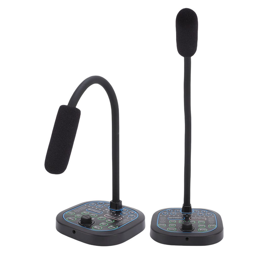 Voice Changer Microphone 16 Voice Effects for Disguise Sound Card For Gaming, Recording, Mobile