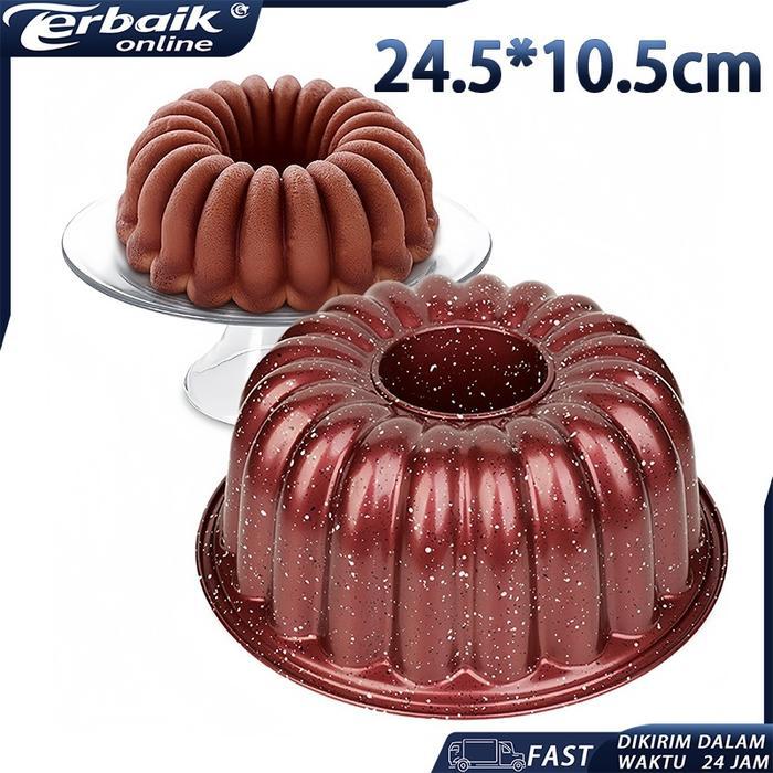 Loyang Kue Bolu Klasik Anti Lengket Cetakan Marmer Kue Anti Lengket Loyang Marmer Cetakan Kue Bolu