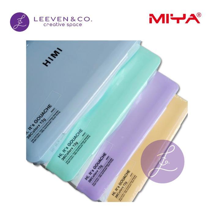HIMI MIYA GOUACHE PAINT SET 36 COLOR X 12 GR