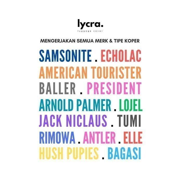 COVER / SARUNG KOPER AMERICAN TOURISTER FRONTEC