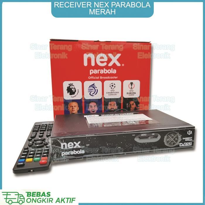 "New" Receiver Nex Parabola Dangdut Merah