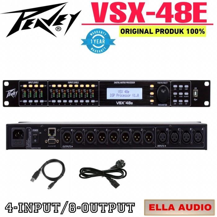 Peavey DLMS VSX48E Speaker Managament Dsp-Based Loudspeaker peavey VSX-48E