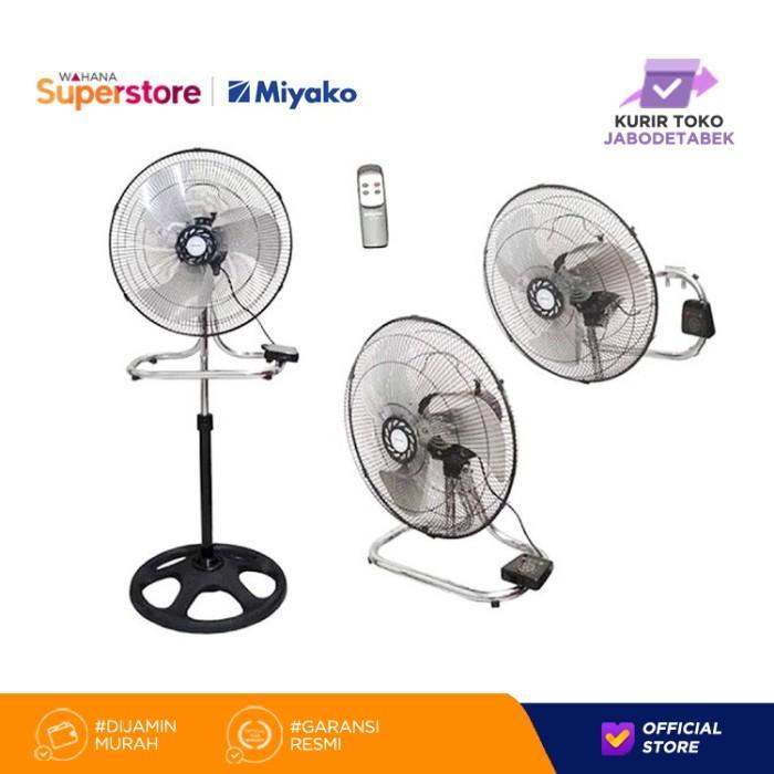 MIYAKO STANDING FAN INDUSTRIAL 3IN1 [18 INCH] - KST-18RC KST18RC