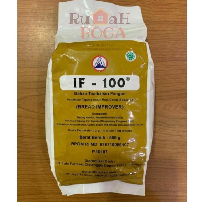 Bread Improver If-100 If 100 Bread Improver 500Gr 500 Gr Gram