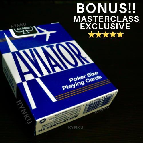 Terlaris KARTU REMI AVIATOR PLAYING CARDS BIRU BLUE SALE