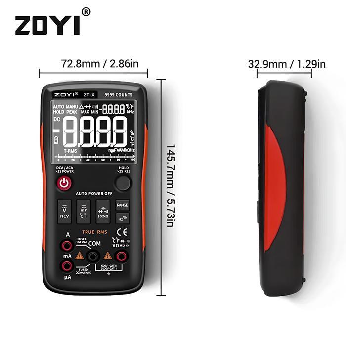 ZOYI ZT-X Auto Multimeter Digital Multitester Avometer Digital Ori