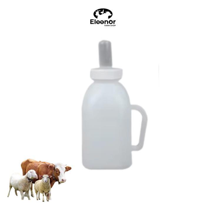 ASLI Eleanor Farm Botol Dot Sapi Kambing 1 Liter Dot Sapi Transparan READY STOCK