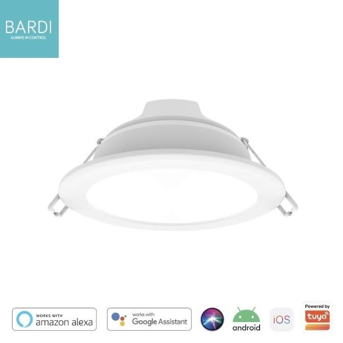 BARDI SMART BEACON PANEL DOWNLIGHT 8W RGBWW BT - LAMPU PINTAR