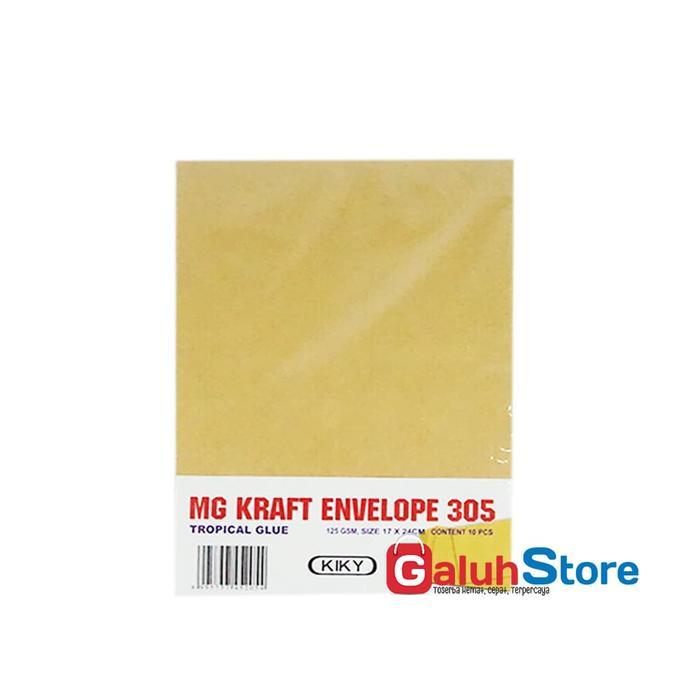 [] Kiky Amplop Coklat 305 Dengan Perekat