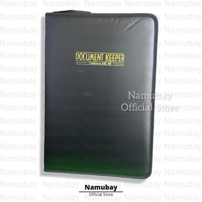 Map Dokumen Keeper Anti Air F4 Isi 40 Lembar Plastik Stationery