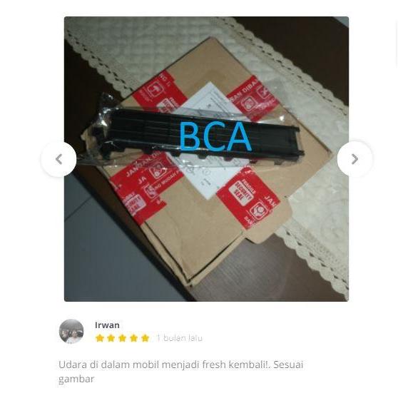 "New" TUTUP FILTER AC Mobil Avanza Rush Veloz Xenia Terios Imitasi