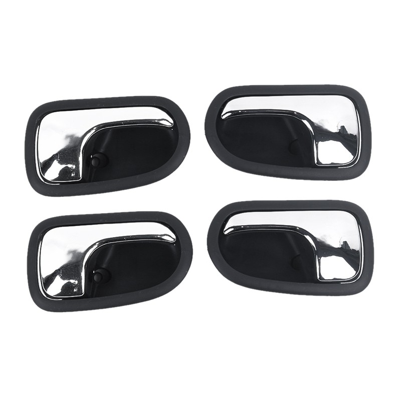 Gray Chrome Interior Inside Inner Door Handle For Mazda 626 1993-1997 For Ford Liata Activa Tierra F