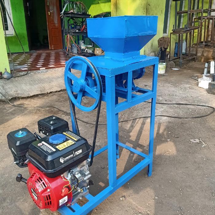 Mesin Cetak pelet ikan dan cetak purr ayam generasi 2 - cetak pelet tanpa penggerak