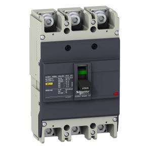 MCCB NFB Breaker Schneider EZC250F 200A / 225A / 250A EasyPact