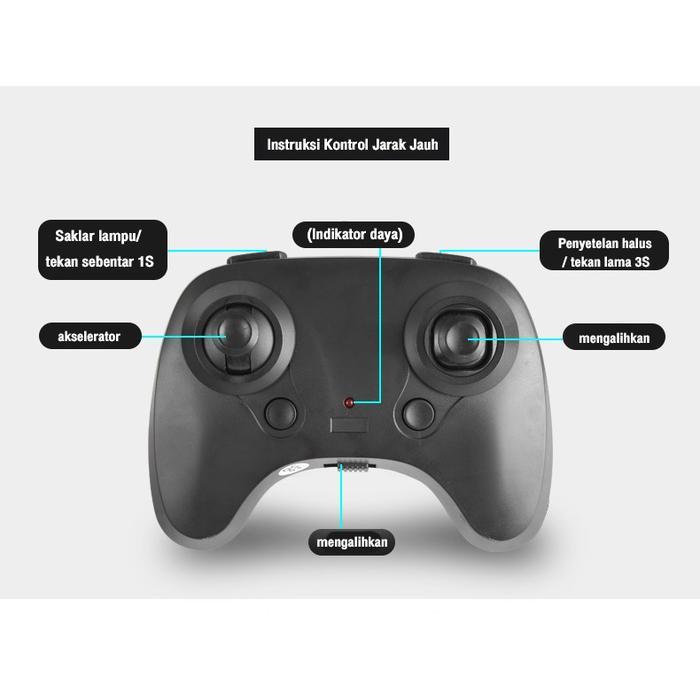 MAINAN PESAWAT REMOTE CONTROL RC PESAWAT TERBANG LED GLIDER AIRPLANE