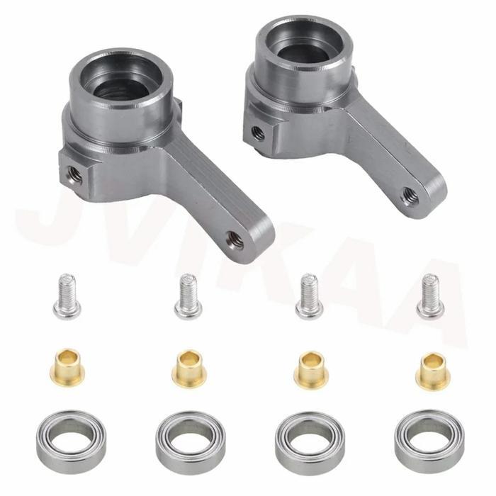 KNUCKLE SET BEARING BUSHING CUP STEERING RC WPL MN
