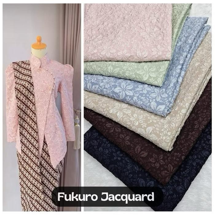 kain Jaguard Fukuro Embos / Kain Bahan Jaguard Fukuro/ Jaguard Fukuro
