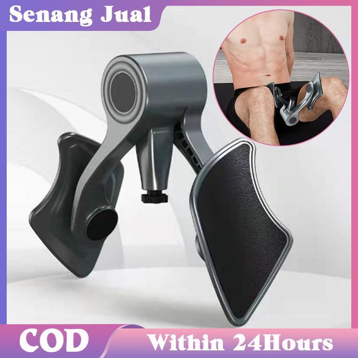 Hip Trainer Kegel / Latihan Otot Vital Pria / Leg Trainer Alat Fitness Otot Paha Kekuatan Yang Dapat