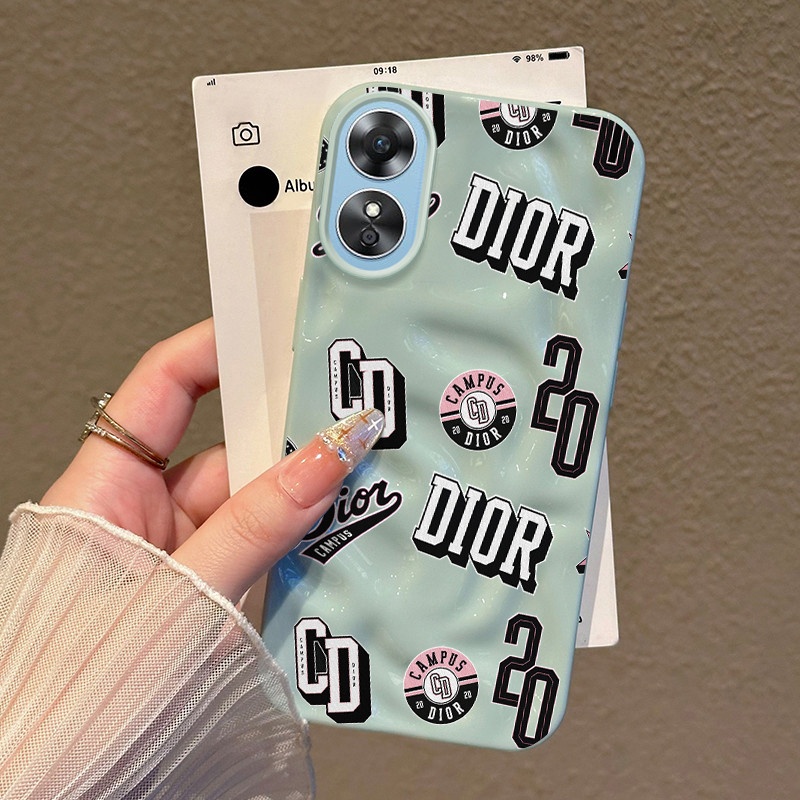 Casing Hp Untuk OPPO A17 OPPO A17K Case Casing HP Softcase Silikon ponsel tahan Pola meteorit jatuh 
