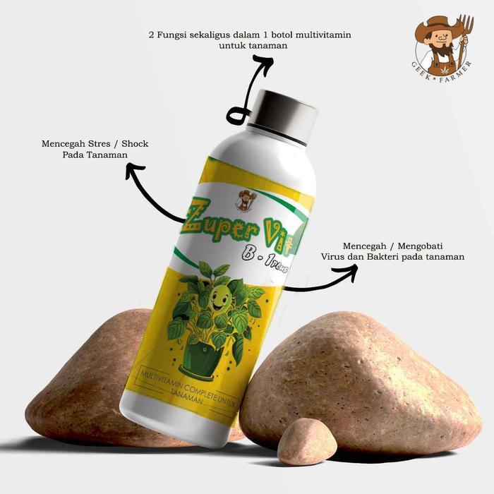 Zuper Vit 100ml Multivitamin B-1 Anti Stres Tanaman